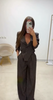 Isabella | Modisches Damen-Set mit Strass-Details und Hose