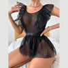 Alyssa | Sexy Bodysuit mit halbtransparenter Spitze für Damen