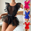 Alyssa | Sexy Bodysuit mit halbtransparenter Spitze für Damen