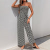 Vienna™ | Trägerloser böhmischer Jumpsuit mit Blumenmuster