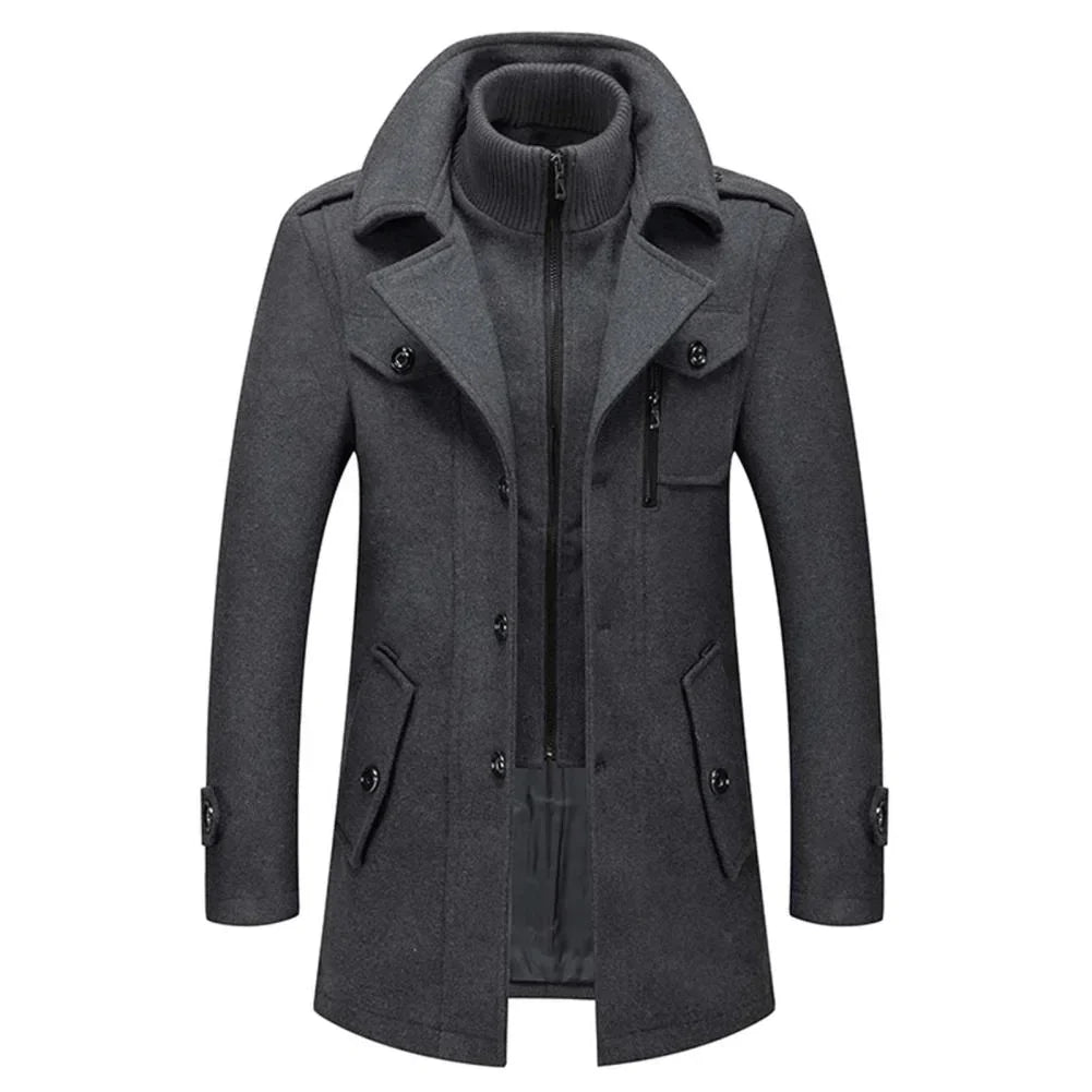 Tommy™ | Wintermantel - Grau / M