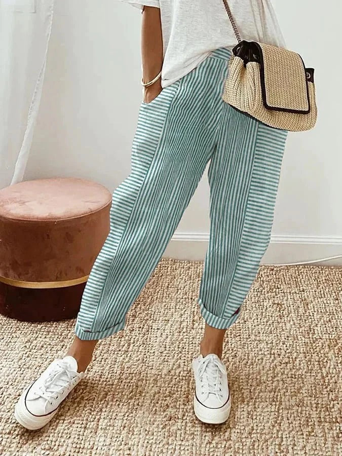 Millie | Bequeme gestreifte Hosen für Damen