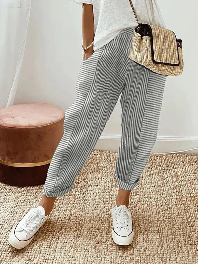 Millie | Bequeme gestreifte Hosen für Damen