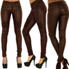 Zoey | Elegante Kunstlederhose mit schmaler Passform