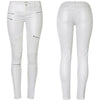 Zoey | Elegante Kunstlederhose mit schmaler Passform