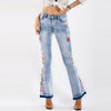 Daisy | Stylische Vintage-Jeans mit floralen Akzenten