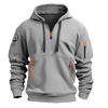 Kian™ - Komfortabler Kapuzenpullover - Hellgrau / S