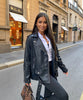 Nina | Klassische Lederjacke für Damen, edel & vielseitig