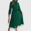 Khai | Feminines Plissee-Kleid mit edlem Schnitt