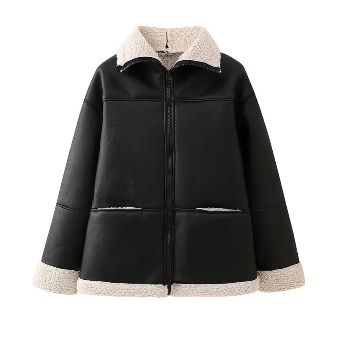 Sylvia | N1 Warmer Pelzmantel - S