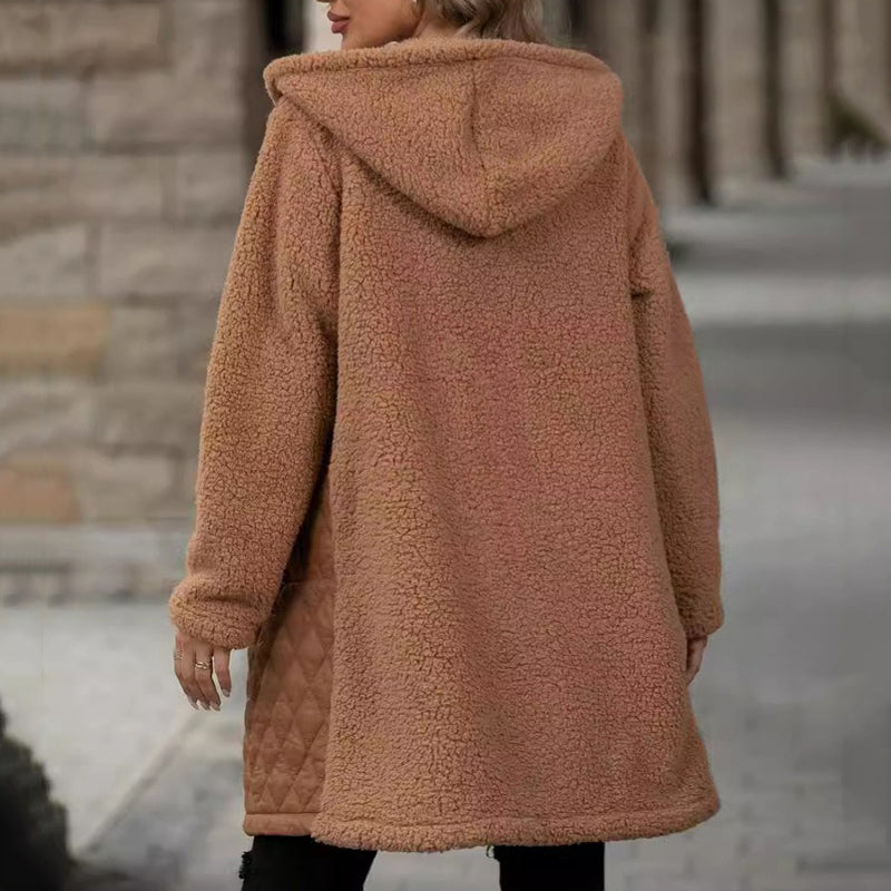Dalia™ | Warmer Wintermantel - Jas - Braun / S