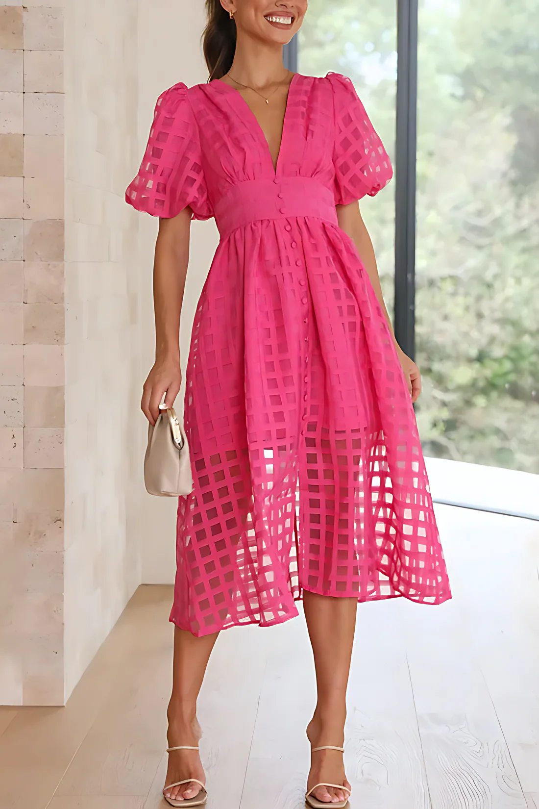 Alaiya | feminines Sommerkleid mit schönem Schnitt