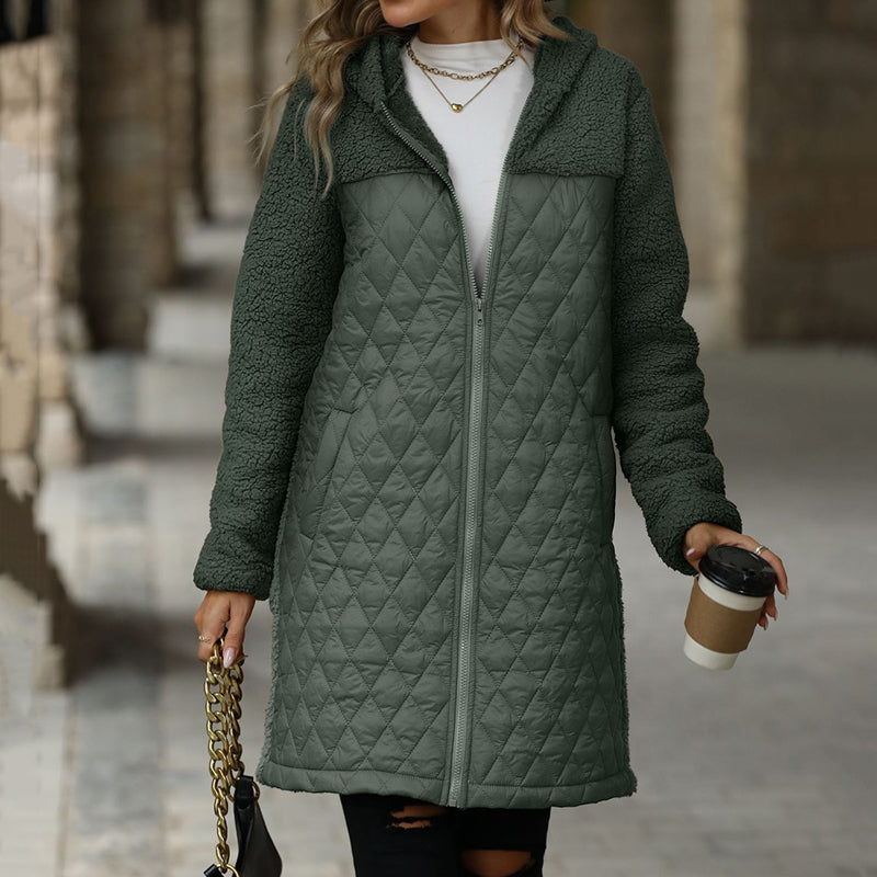 Dalia™ | Warmer Wintermantel - Jas - Grün / S