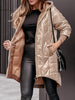 Linda | Damenjacke mit Kapuze - Braun / S