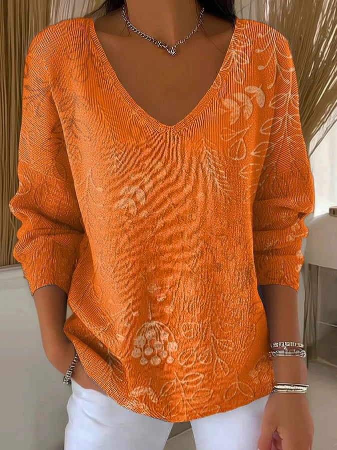 Cataleya™ | Modischer Pullover für Damen mit V-Ausschnitt