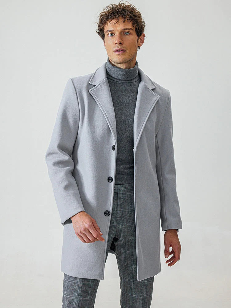 Steven | Minimalistische Herrenjacke – schlicht & stilvoll