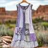 Letecia | Vintage Kleid mit Spitze und floralem Muster