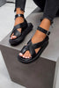 Haisley | trendige Gladiatorensandalen mit dicken Riemen