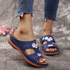 Frances | bequeme orthopädische Sandalen mit Blumenmuster