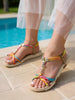 Julietta | femininen Sandalen mit schönen Verzierungen