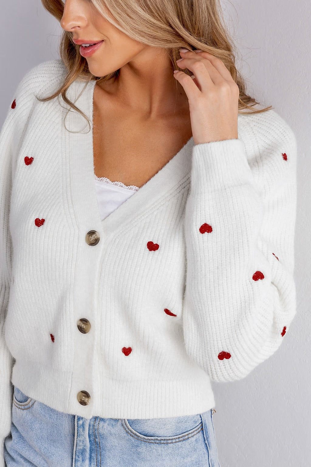 Amaya™ | Zeitlose Strickjacke mit klassischem V-Ausschnitt