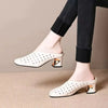 Lina | trendige Sandalen mit stabilem, hohlem Absatz