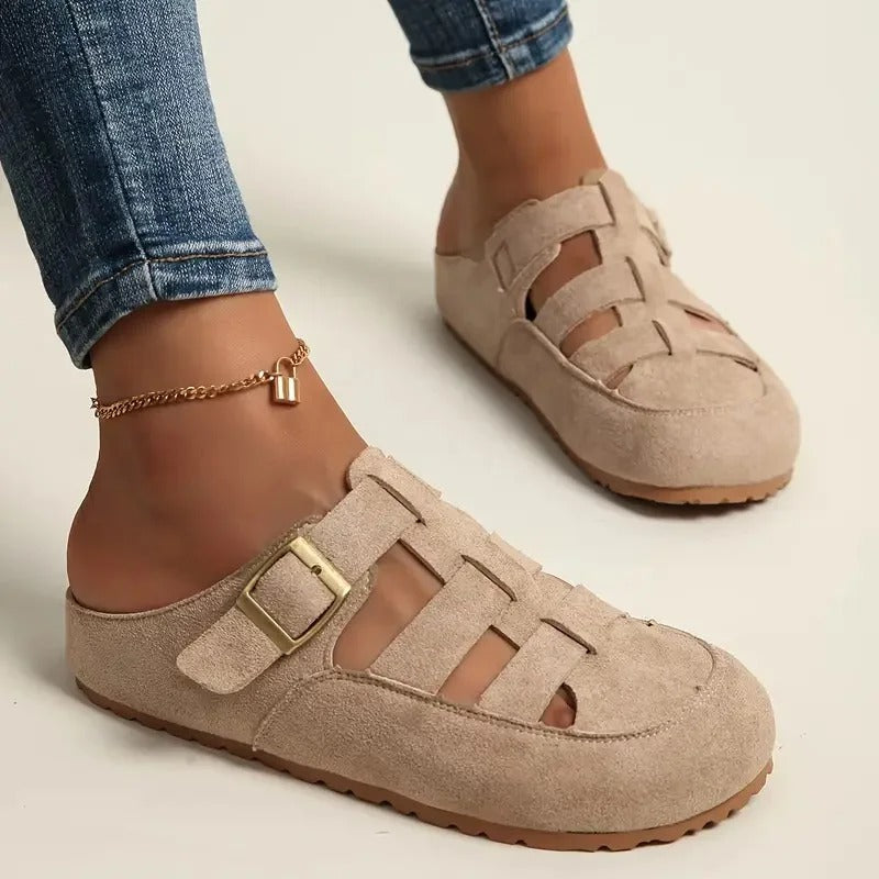 Delilah™ | Modische Slip-On Plateauschuhe für Damen