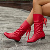 Lainey™ | Trendige Stiefel für Damen mit Schnürung bis zur Wade