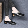 Lina | trendige Sandalen mit stabilem, hohlem Absatz