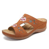 Frances | bequeme orthopädische Sandalen mit Blumenmuster