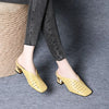 Lina | trendige Sandalen mit stabilem, hohlem Absatz