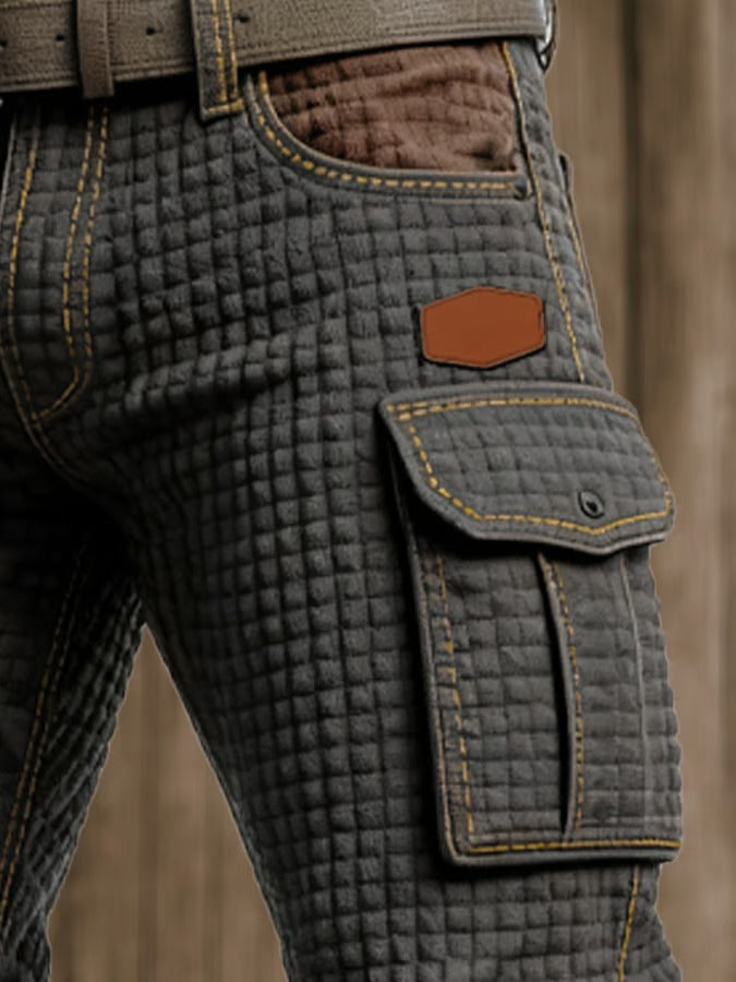 Jerson | Retro-Arbeitshose für Herren mit Taschen