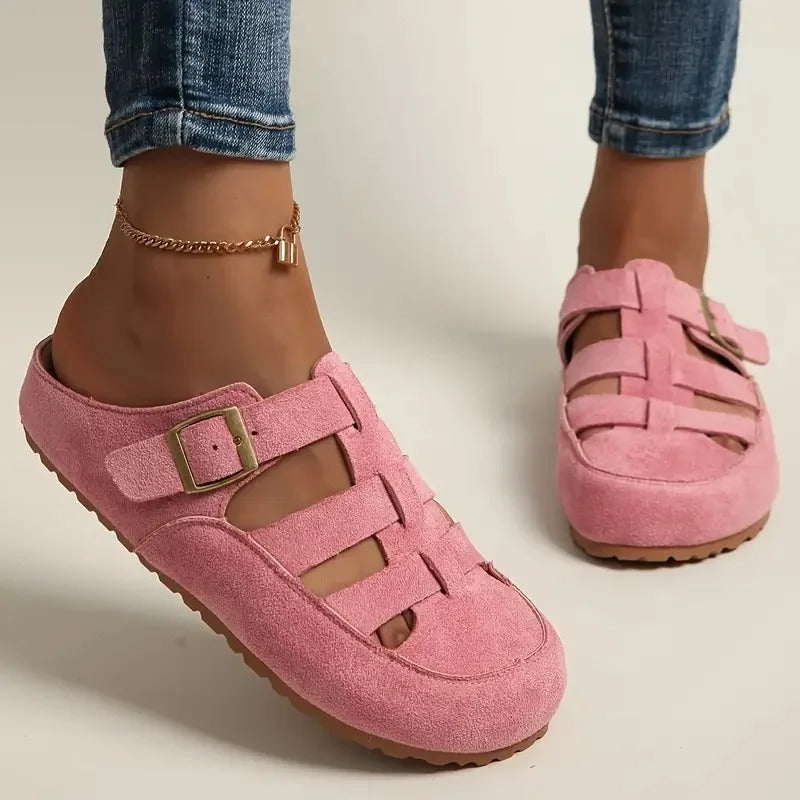 Delilah™ | Modische Slip-On Plateauschuhe für Damen