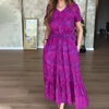 Yara | zeitloses Blumenkleid in Übergröße für jeden Anlass