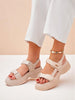 Kassidy | modische Damensandalen mit stabiler Sohle