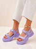 Kassidy | modische Damensandalen mit stabiler Sohle