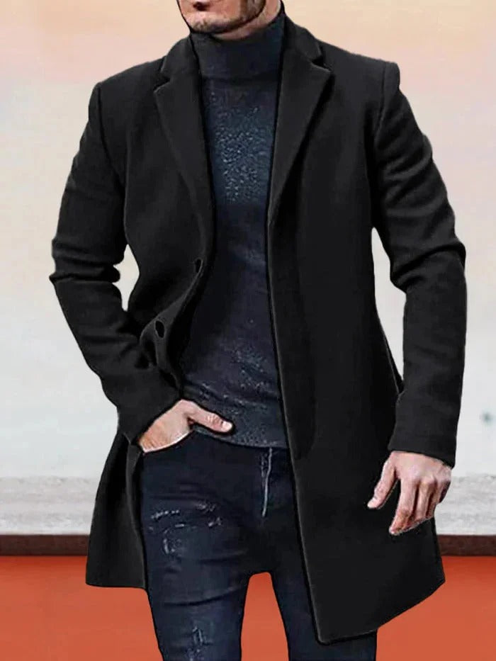 Steven | Minimalistische Herrenjacke – schlicht & stilvoll