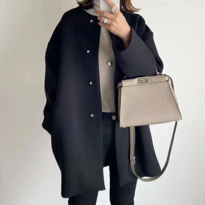 Lana | Damenmantel, elegant & gerade geschnitten