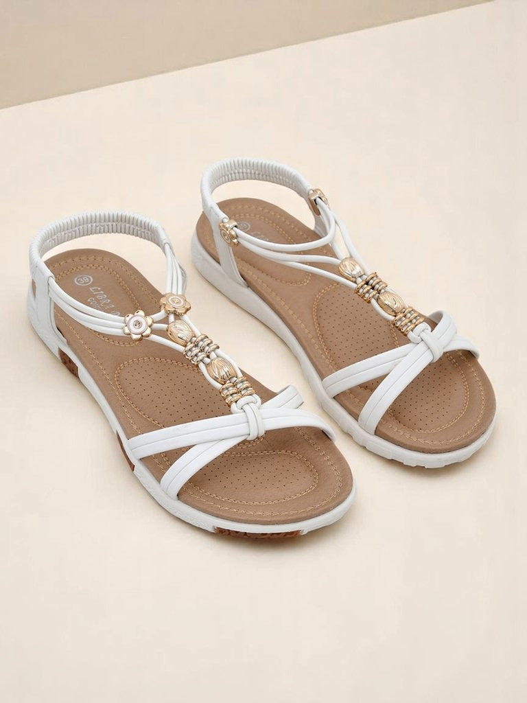 Julietta | femininen Sandalen mit schönen Verzierungen