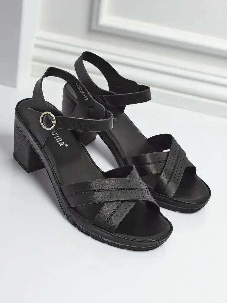 Lean | Damen-Sandalen mit Blockabsatz