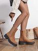 Jasmien | Stiefeletten in Taupe