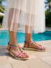 Julietta | femininen Sandalen mit schönen Verzierungen