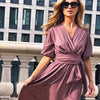 Nizza | Ausgestelltes Glitzerkleid