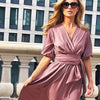 Nizza | Ausgestelltes Glitzerkleid