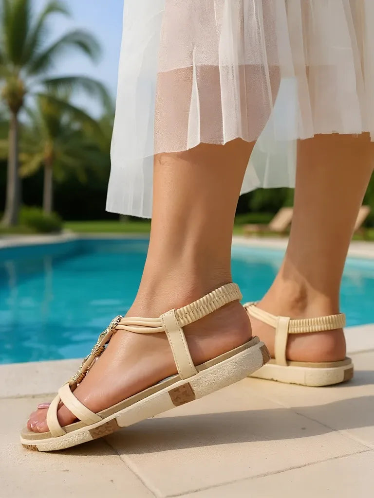 Julietta | femininen Sandalen mit schönen Verzierungen