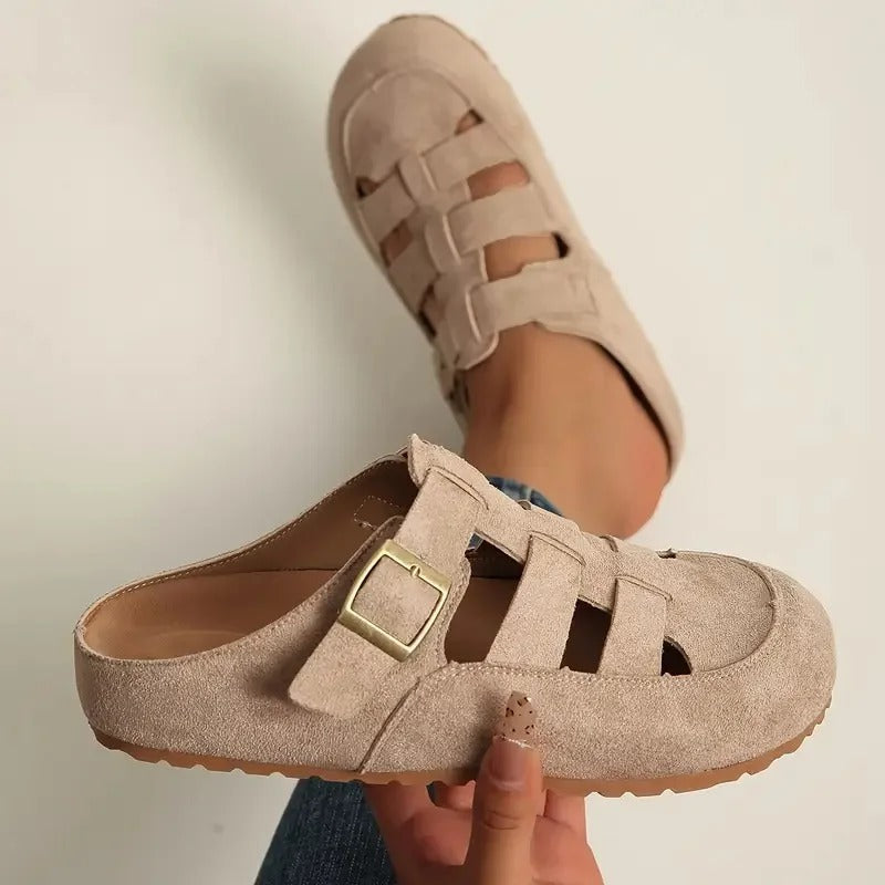 Delilah™ | Modische Slip-On Plateauschuhe für Damen