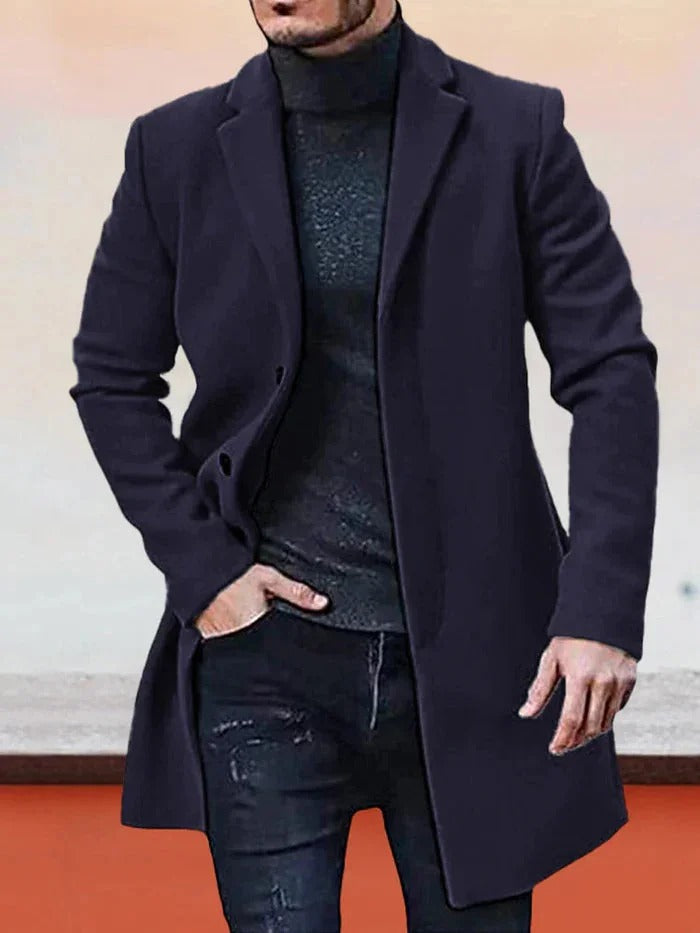Steven | Minimalistische Herrenjacke – schlicht & stilvoll
