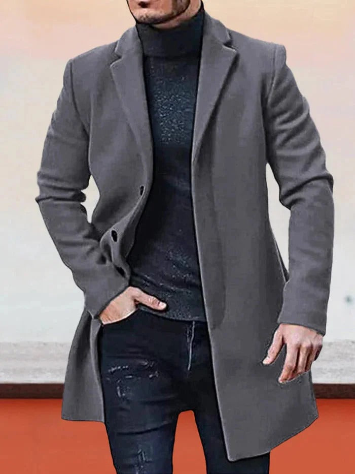 Steven | Minimalistische Herrenjacke – schlicht & stilvoll