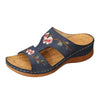 Frances | bequeme orthopädische Sandalen mit Blumenmuster