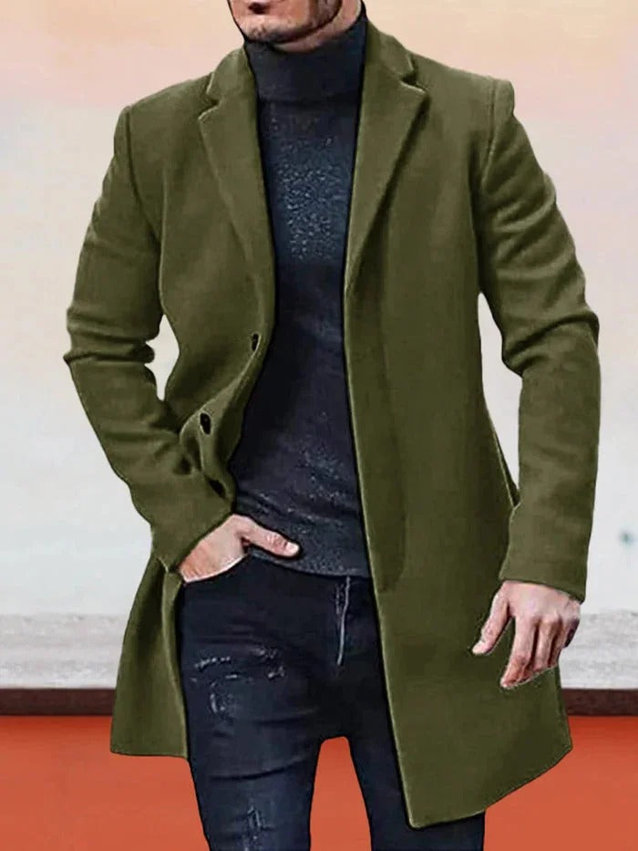 Steven | Minimalistische Herrenjacke – schlicht & stilvoll
